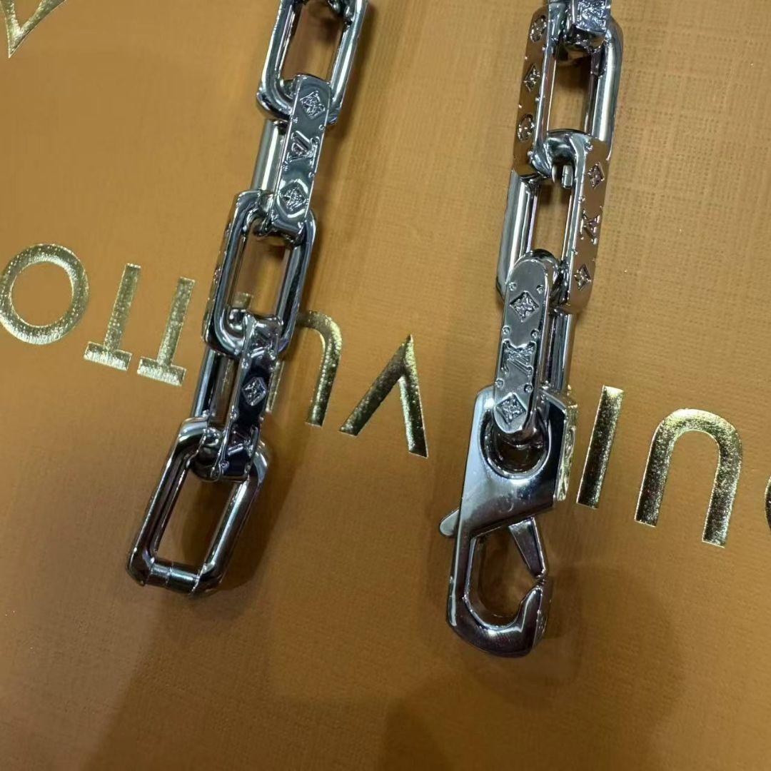 【即決大歓迎】 ブレスレット コリエチェーンモノグラム シルバー