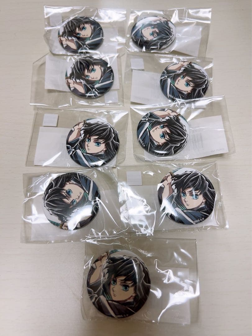 鬼滅の刃 幕間画くじ 霞柱 時透無一郎 44mm缶バッジ時透無一郎 17点