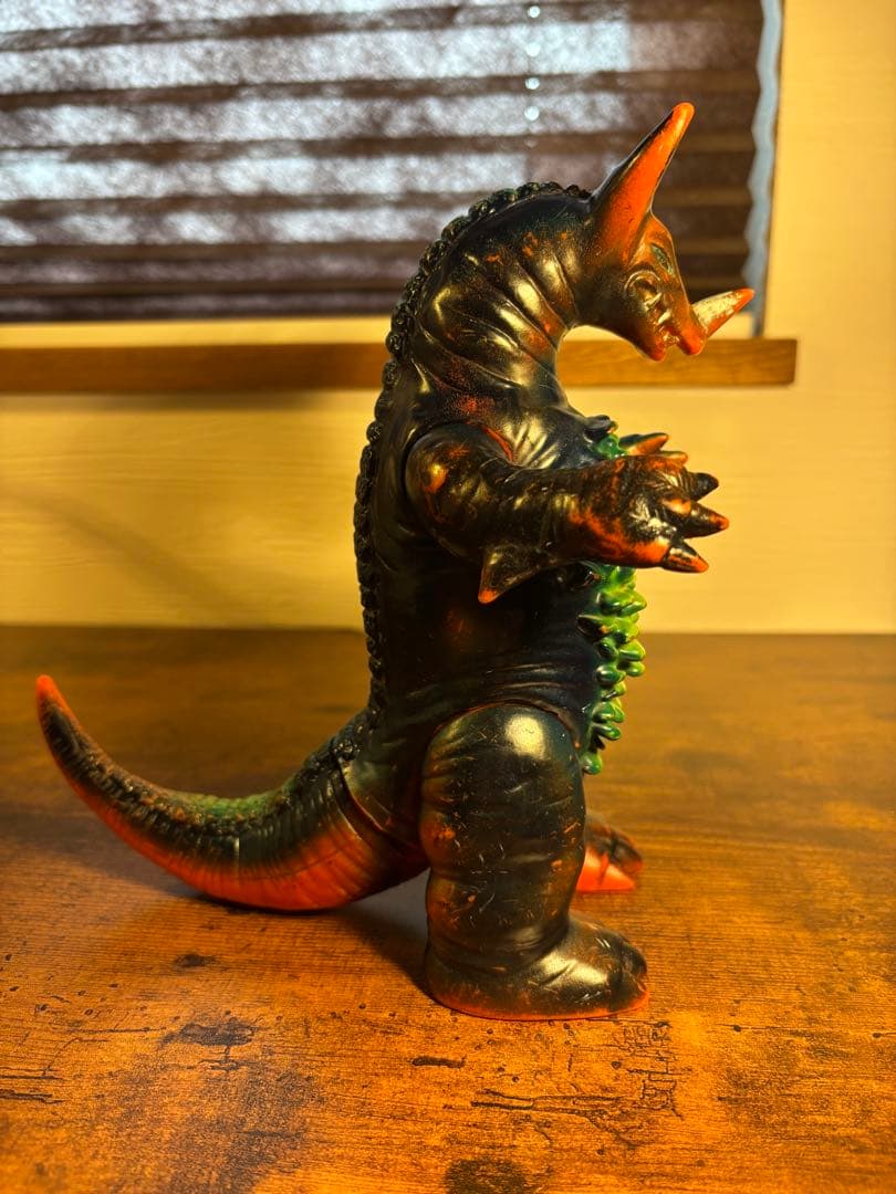 マルサン　ゴモラ　当時物　ソフビ　ブルマァク　ウルトラマン　怪獣　美品