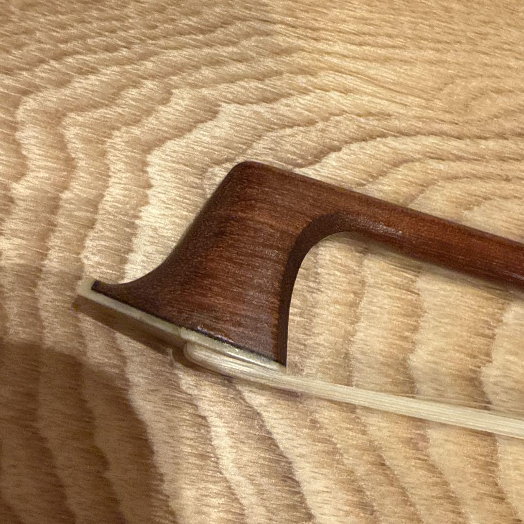 希少　金黒檀　鈴木バイオリン 弓　No.97　4/4