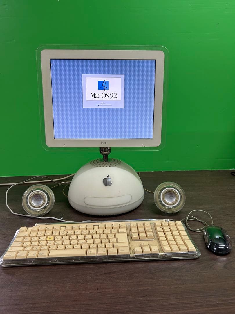 動作商品Apple iMac G4 FL T panel オフホワイト色