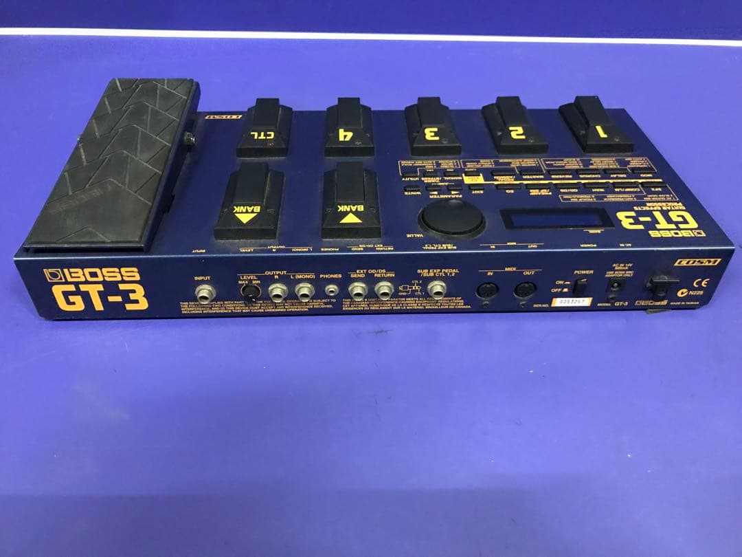 B0103）BOSS GT-3 ACアダプター付き GT3 マルチエフェクター
