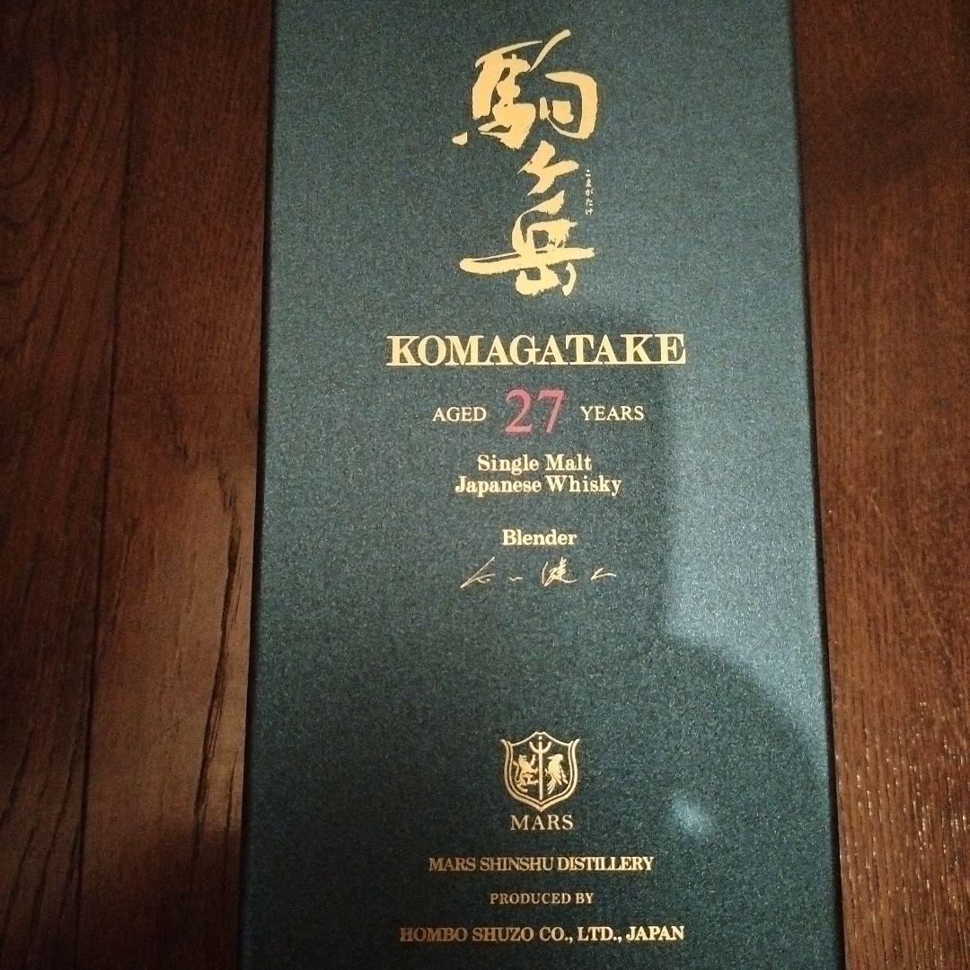 MARS 駒ヶ岳 27 Years Single Malt Whisky