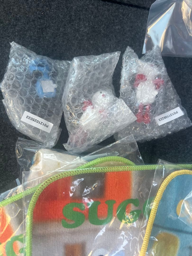 1番くじ　パペットスンスン　ラストワン、A賞、C賞、D賞、下位賞おまけ