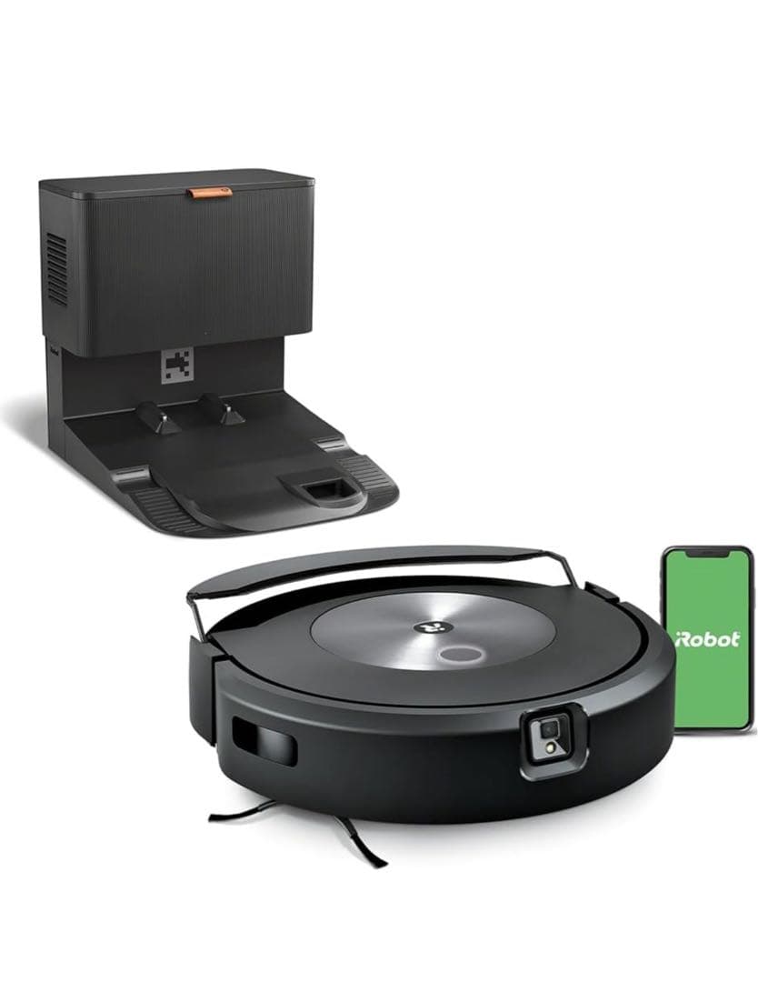 ルンバ コンボ j7+ ロボット掃除機　薄型&静音設計 強力吸引 自動充電