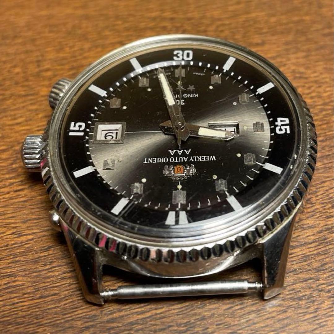 オリエント キングダイバー30石 T104904 ビンテージ稼働品