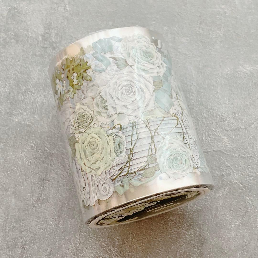 花柒所《郁郁葱葱》海外マスキングテープ　マステ 【2331】