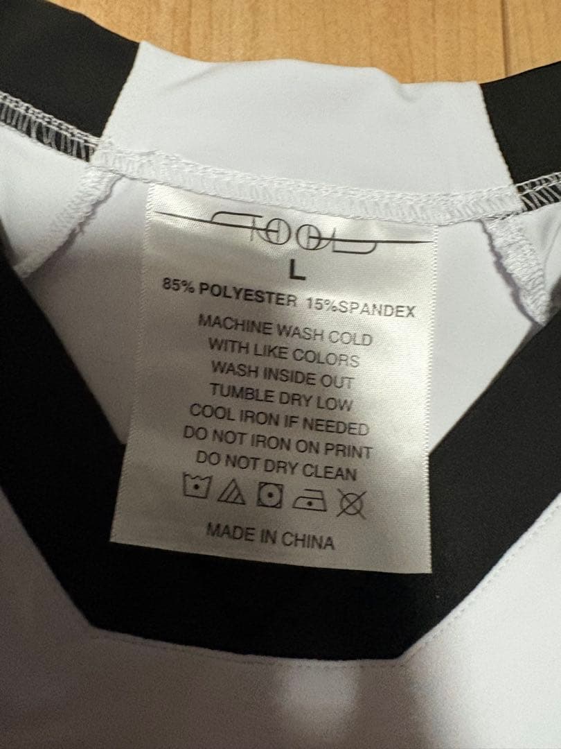 tool 来日　限定品　サッカーシャツ　size L 未使用