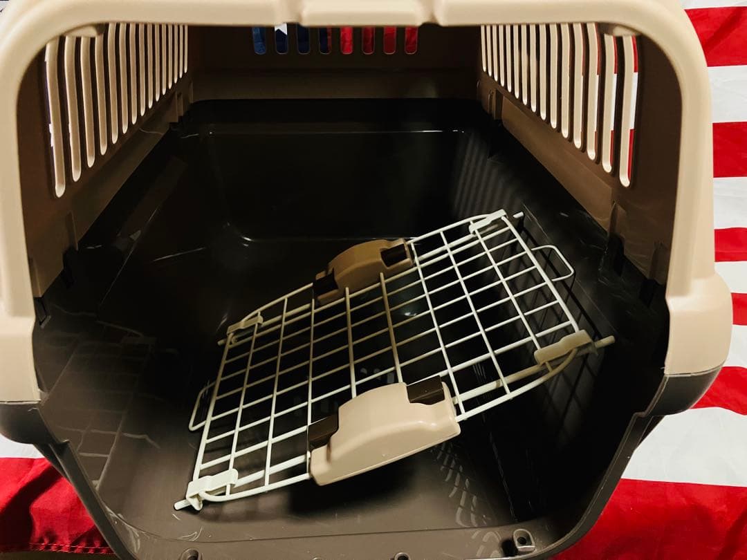 新品未使用 Mリッチェル　キャンピングキャリー　ダブルドア　Richell 廃盤