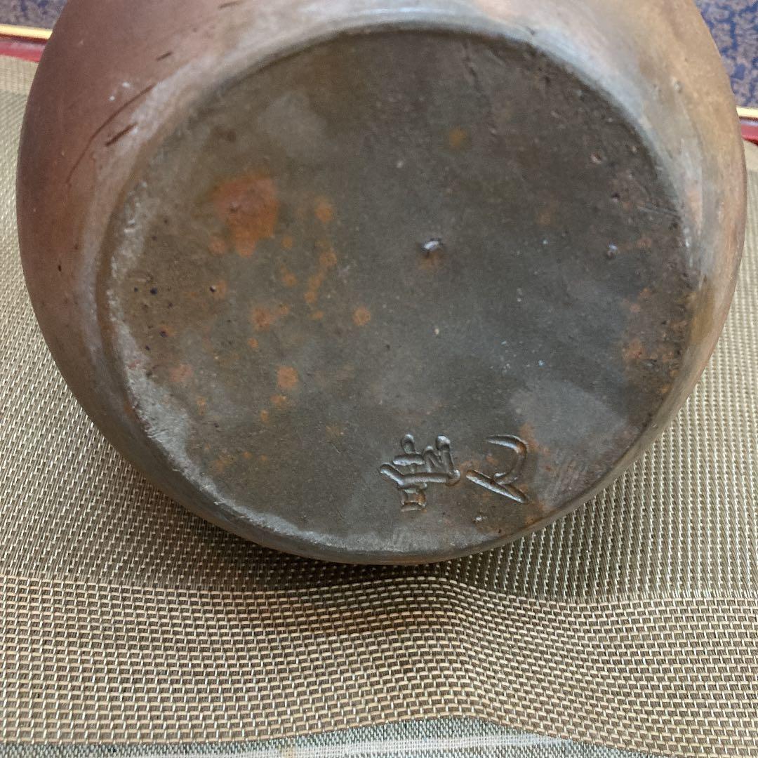 時代備前焼の徳利花入只今年末年始大売り出しです❣️銘あり❣️