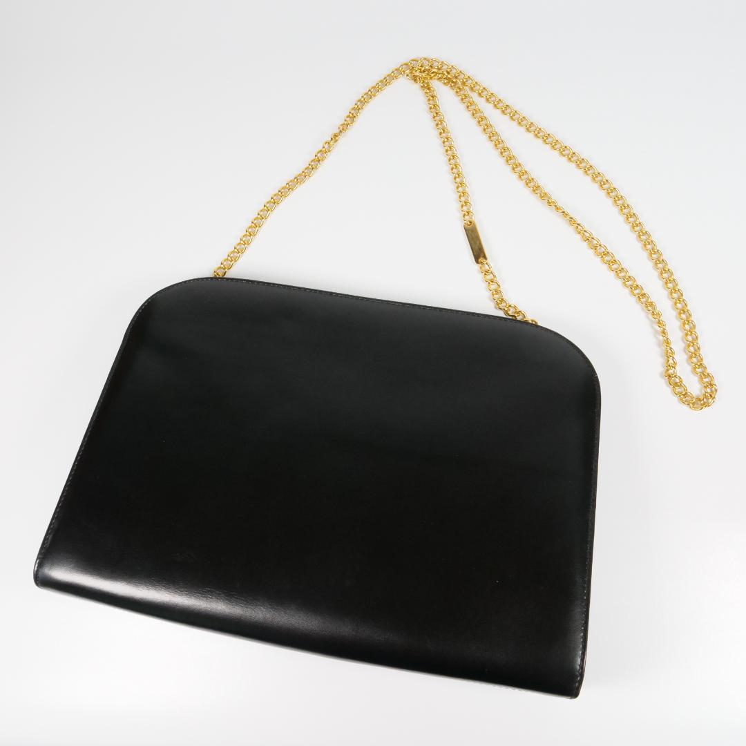 極美品✨サルヴァトーレフェラガモ ショルダーバッグ ガンチーニ チェーン 黒