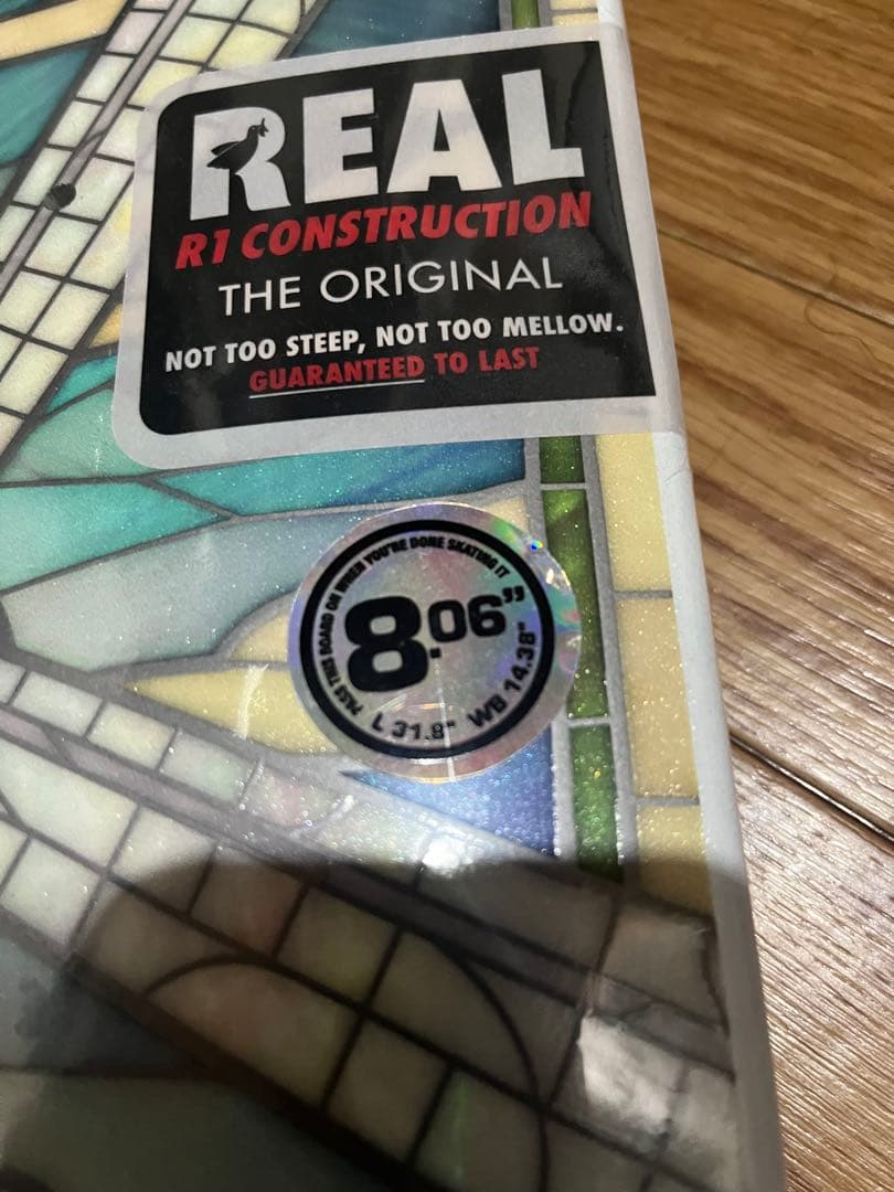 REAL TANNER スケートボードデッキ　8.06inch