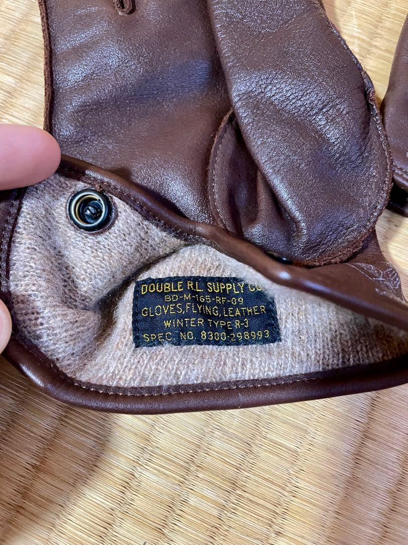 ラルフローレン　Ralph Lauren RRL ダブルアールエル　手袋　レザー