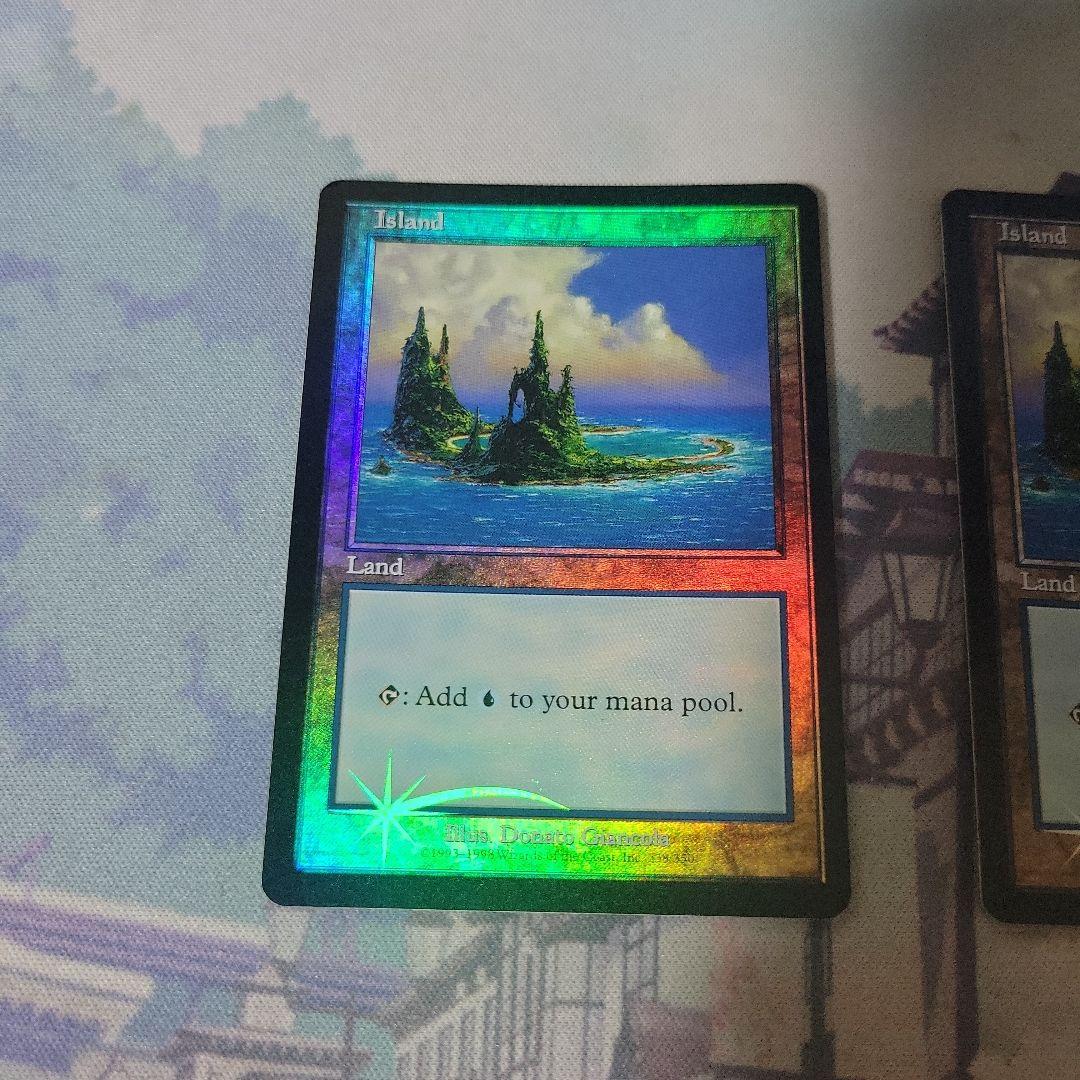 MTG 島 foil エラー