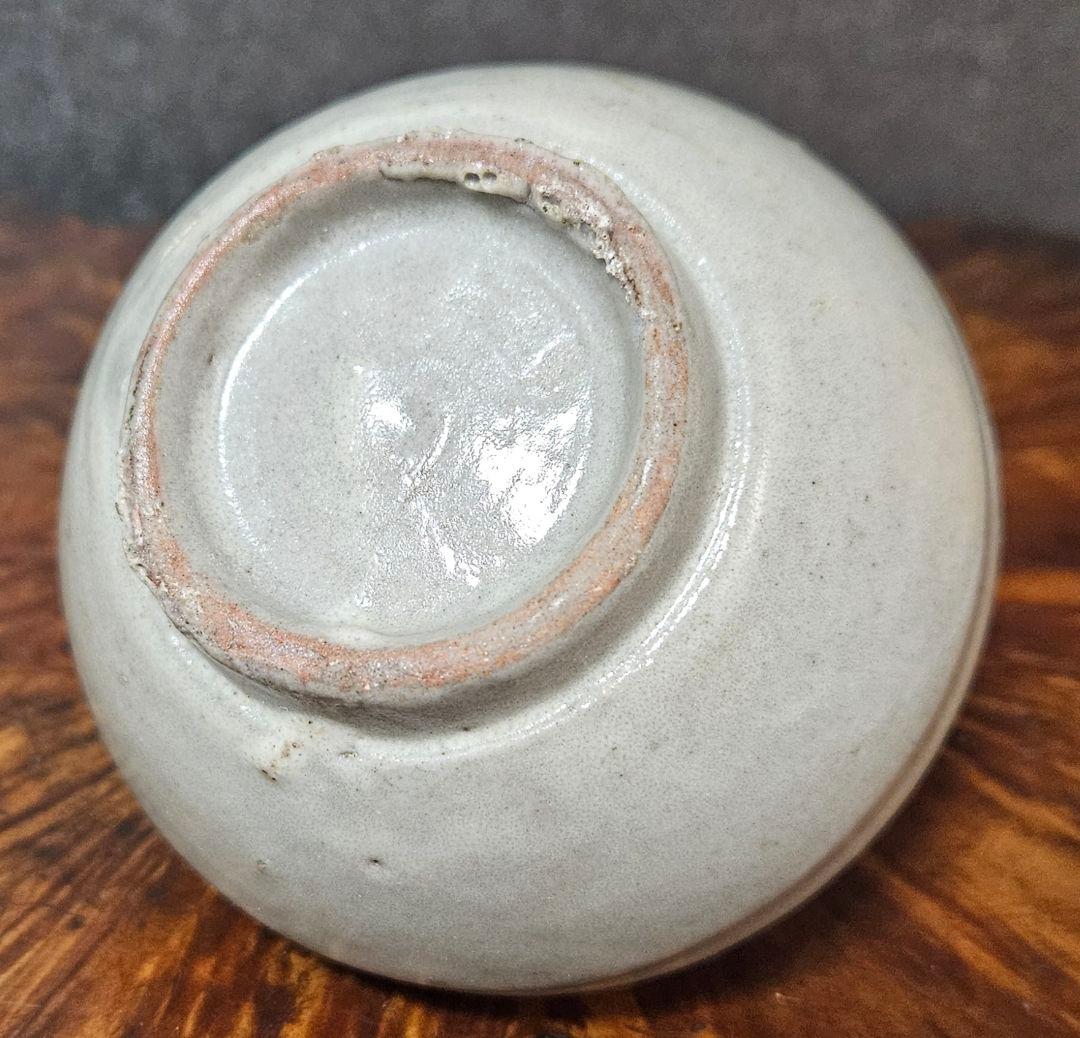 江戸時代中期～後期　古伊万里　染付　松竹梅の図　油壺　花入れ 化粧道具　民芸