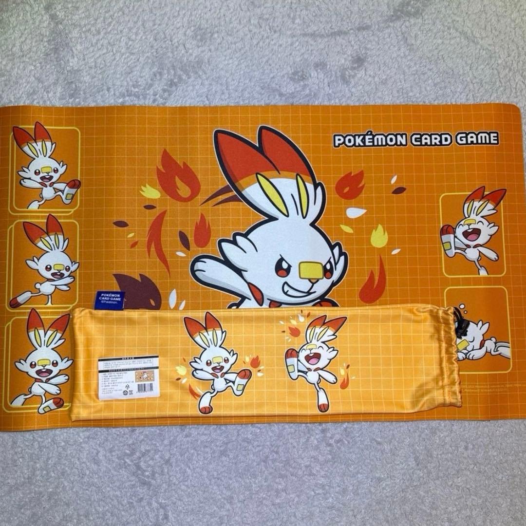 【希少】ヒバニー　プレイマット　ポケモンカード　韓国限定