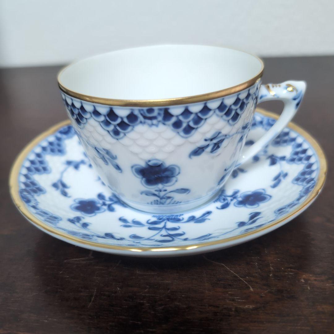 北欧　ビングオーグレンダール B＆G カップ＆ソーサー アンティーク