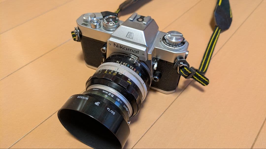 Nikomat EL nikkor-sレンズ付き 美品 フィルム一眼レフカメラ