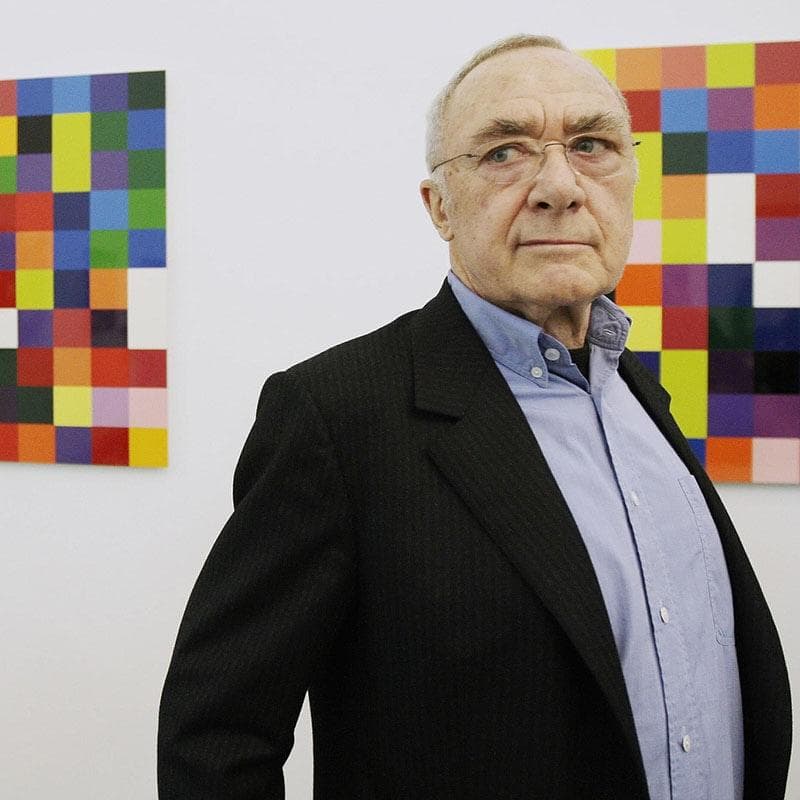 特別額装品/Abstract painting（ゲルハルト リヒター）/シルバー