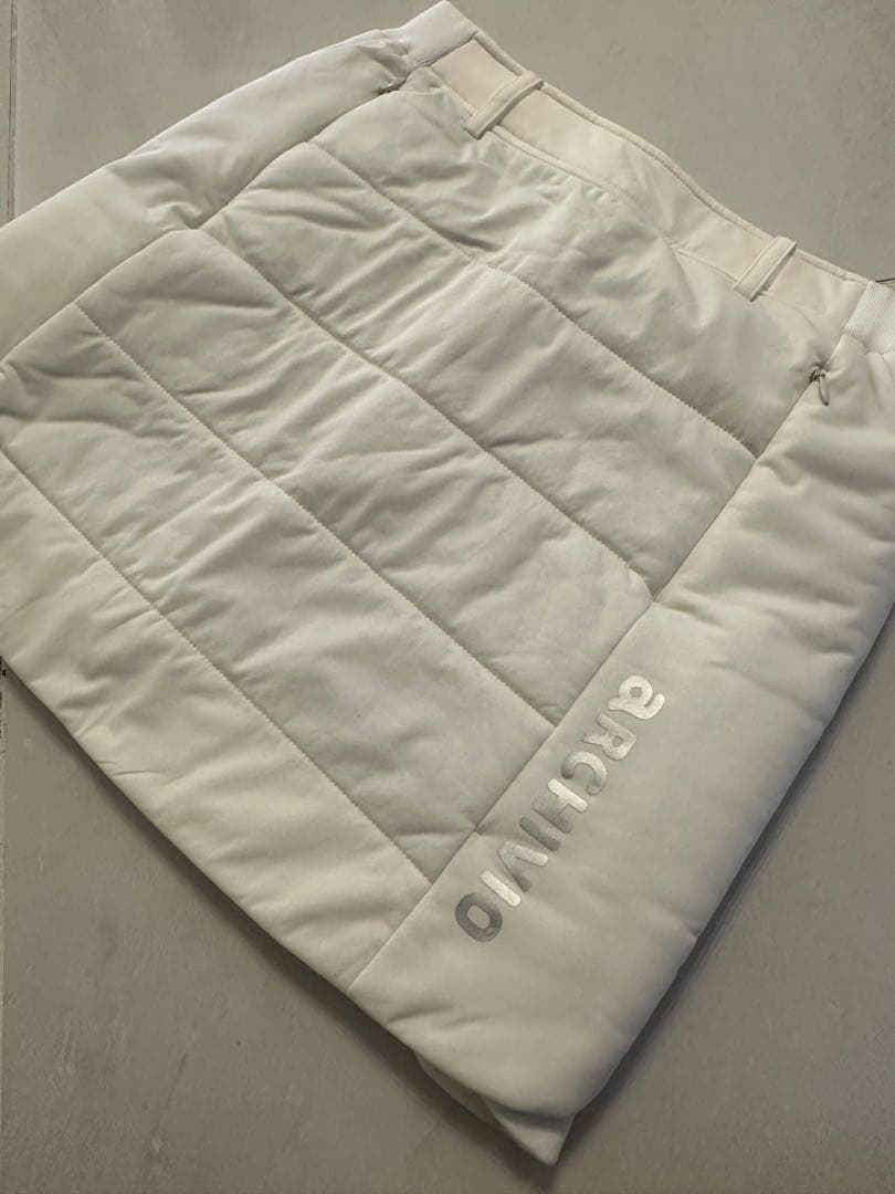 25AW 新作アルチビオ防風保温中綿キルトスカート