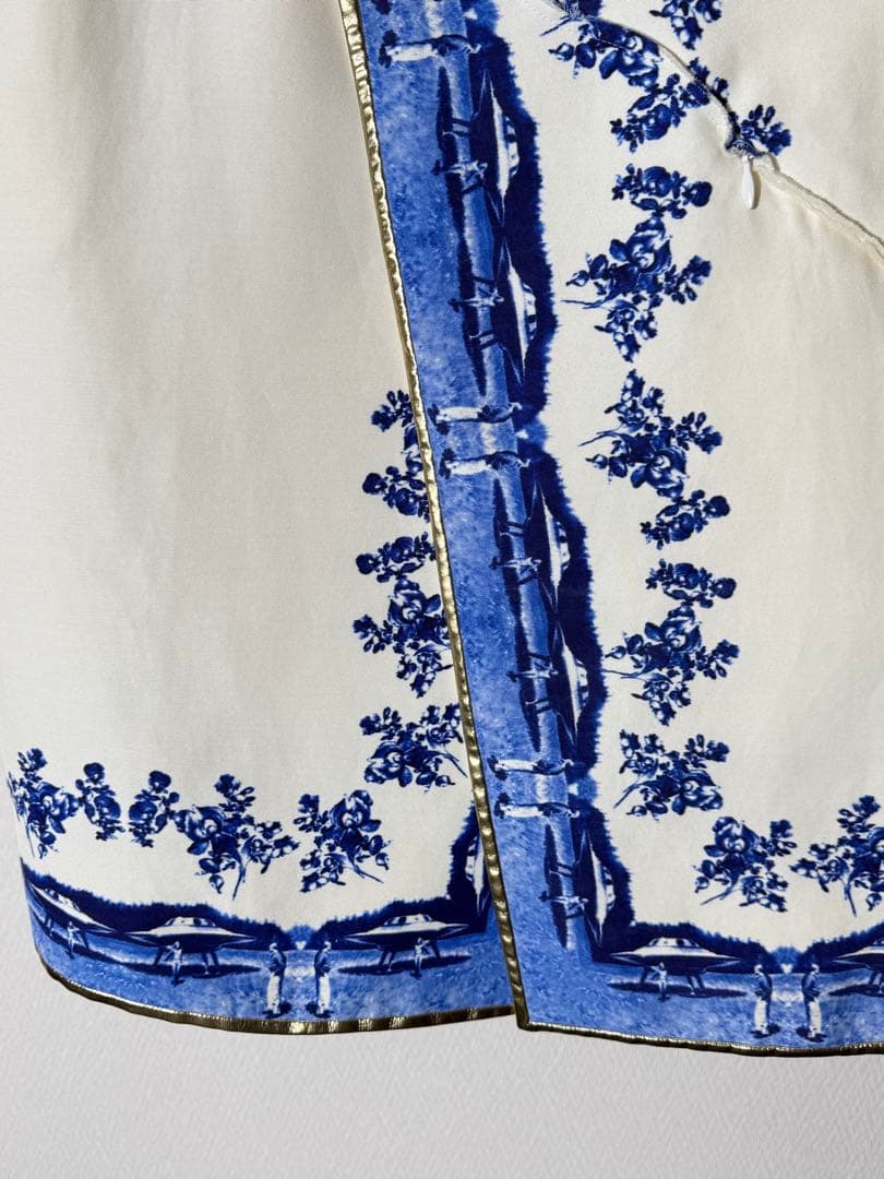 アンダーカバー デザインウールロングコート