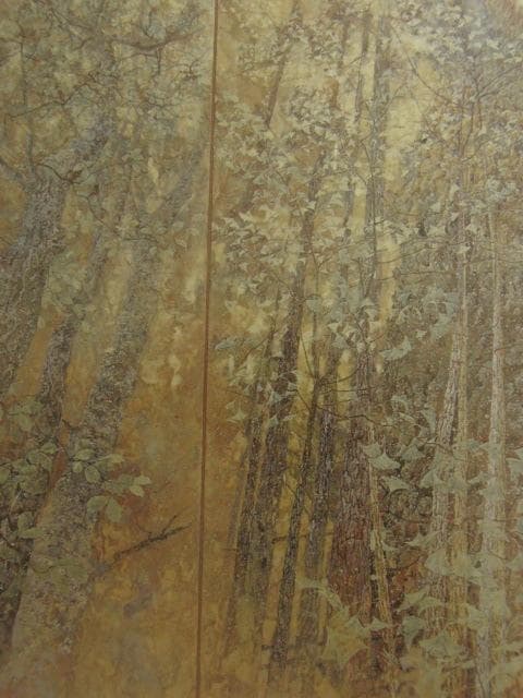 本多功身、【秋が来て・・・】、希少な額装用画集より、新品額装付