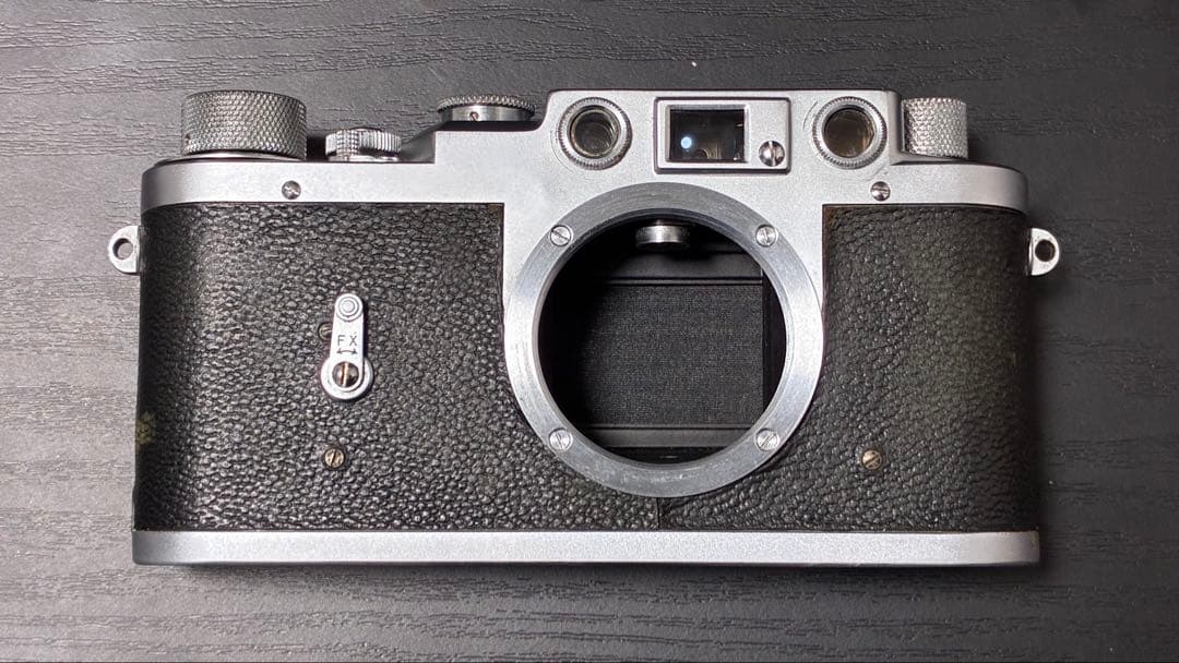 Leotax K　レオタックス　フィルムカメラ　ライカコピー　動作品　レンズ付属