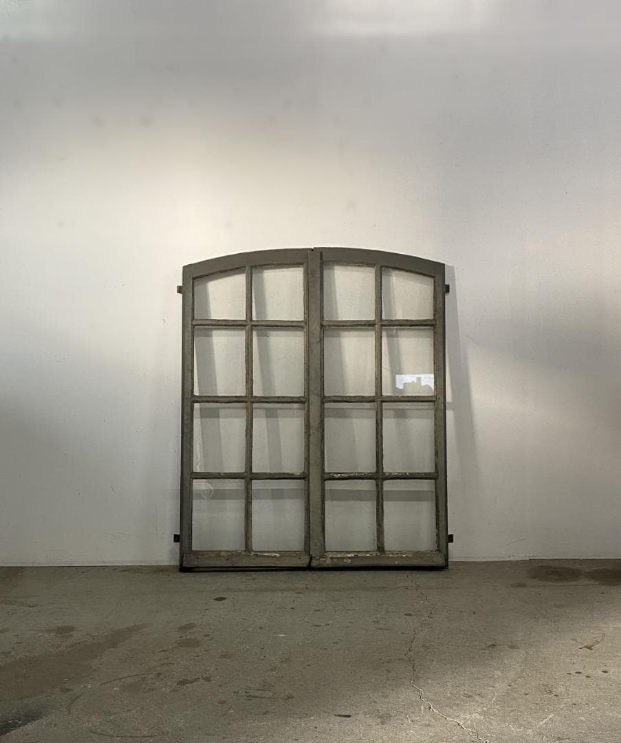 フランス アンティーク Arch window 窓 アーチ ドア