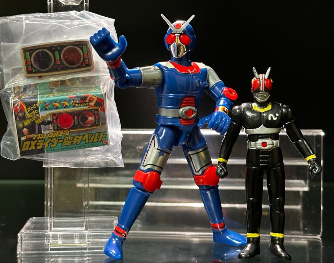 【激レア】バンダイ 仮面ライダーBLACKRX プラデラ バイオライダー＋おまけ