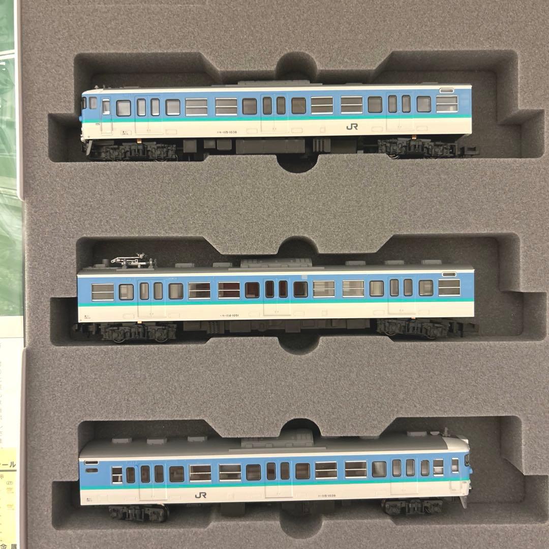 KATO 115系1000番台 長野色 3両セット