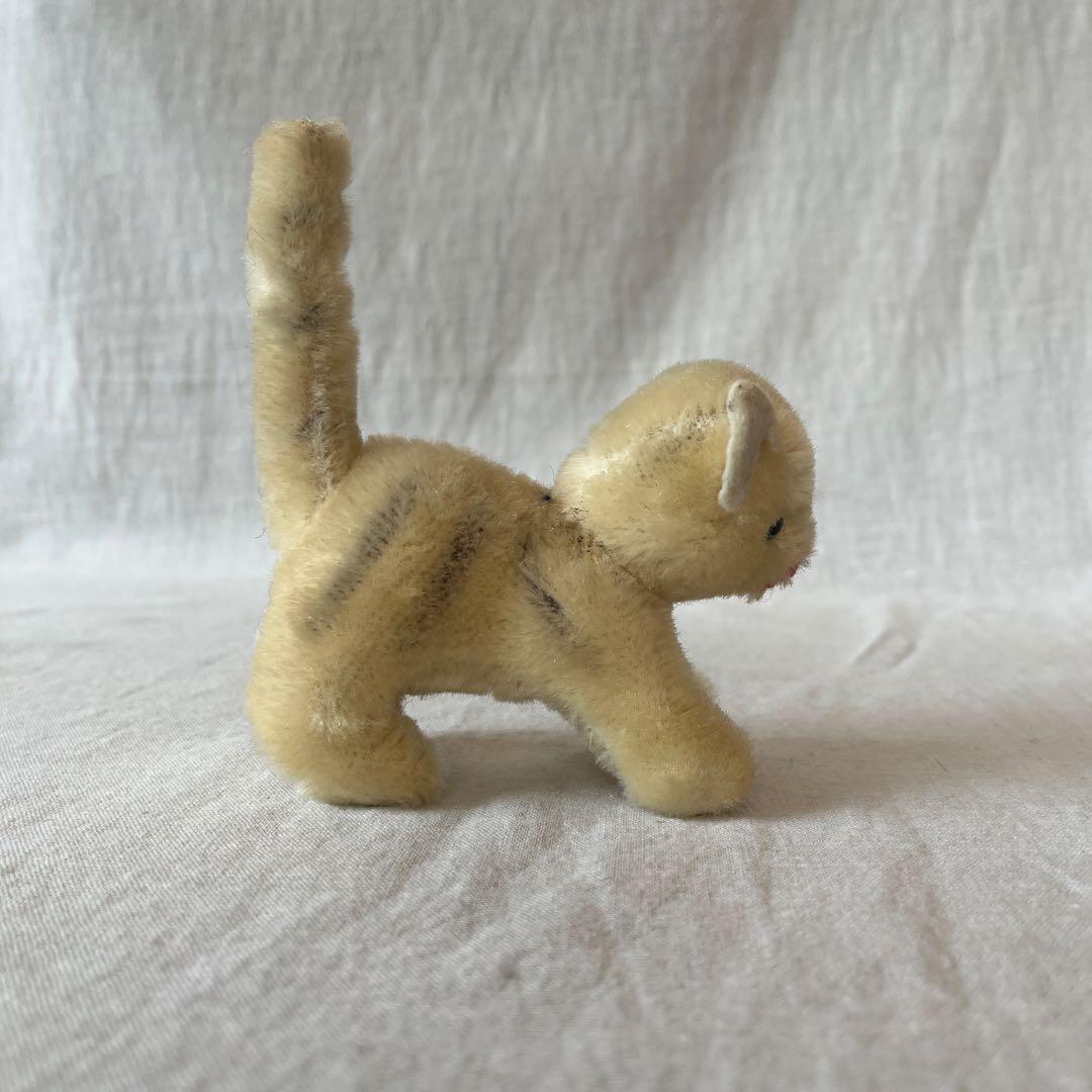 アンティーク　ドイツ　ねこちゃん　ぬいぐるみ