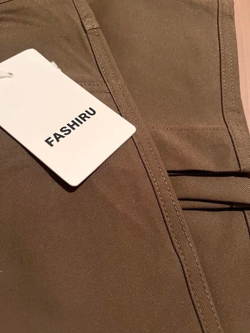 FASHIRU ワイドチノスラックス