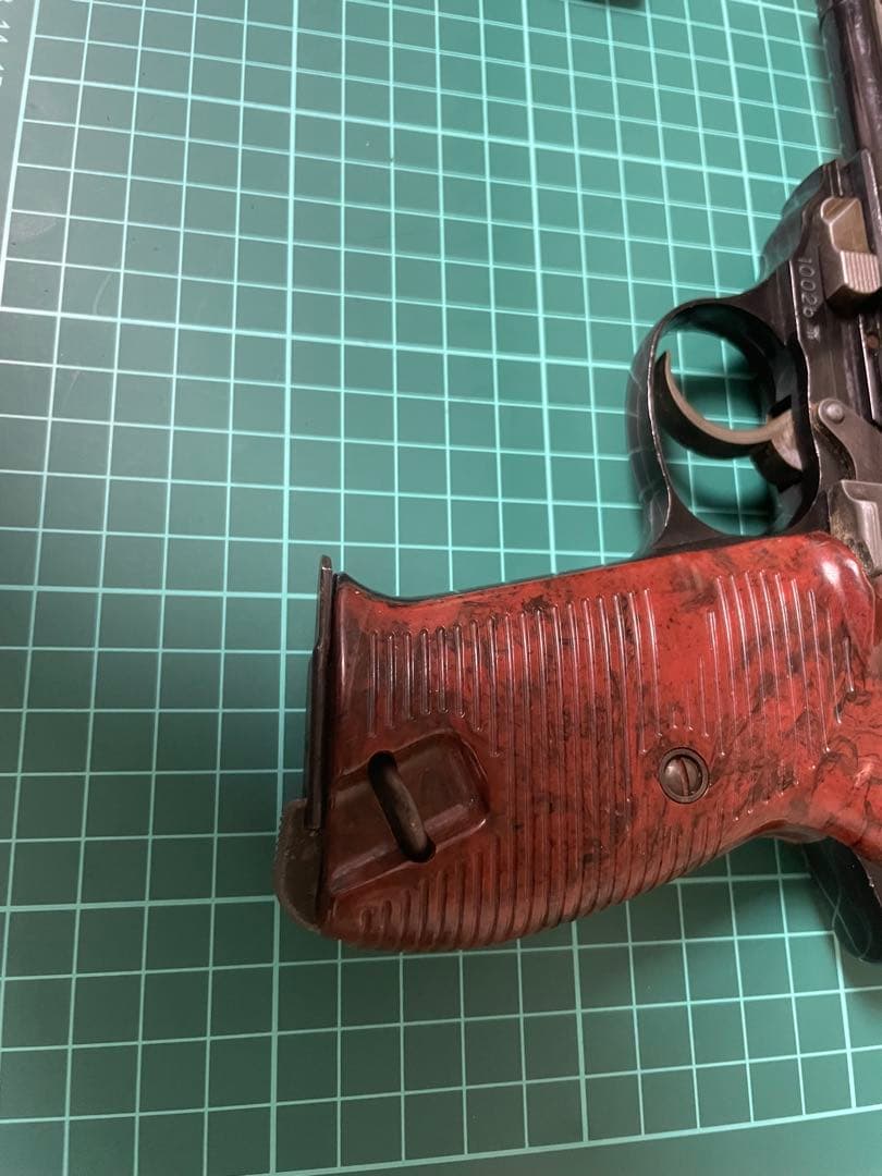 初期型 マルシン ワルサーP38スチール製　ベルリン1963刻印　ホルスター付き