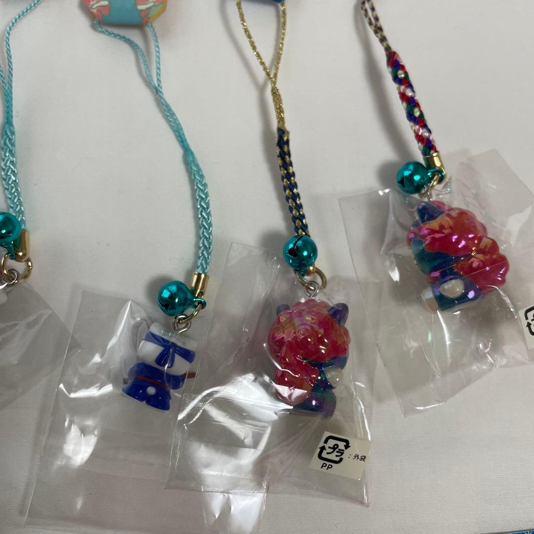 新品◆ハローキティご当地キティ 根付けストラップ 沖縄県 13個セット◆匿名配送