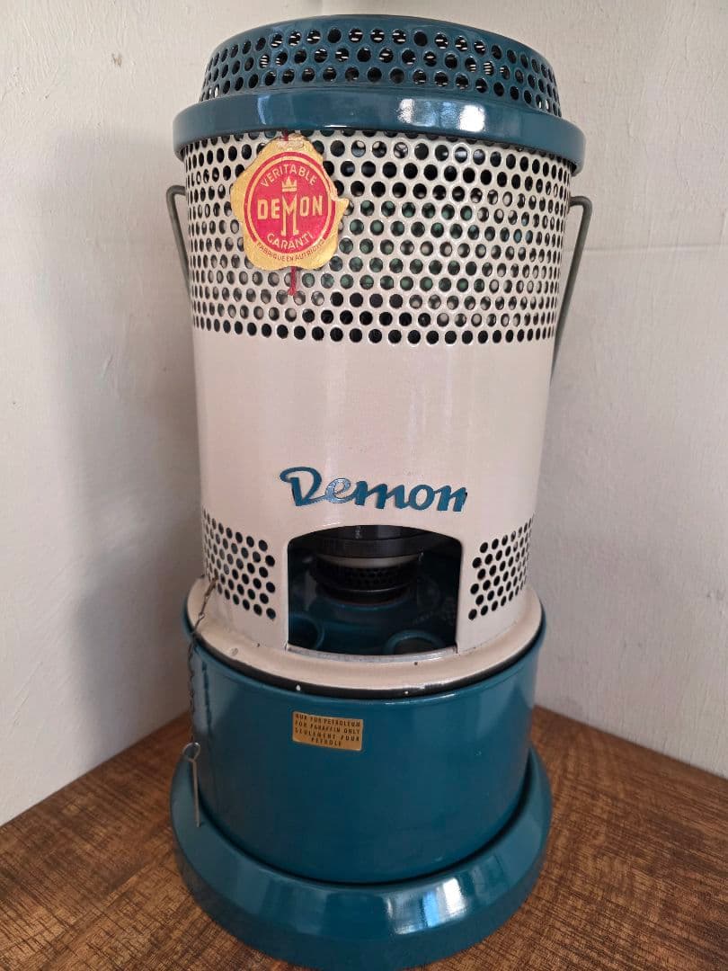 超希少 極上 美品 ビンテージストーブ デイトマー デーモン ブルー色