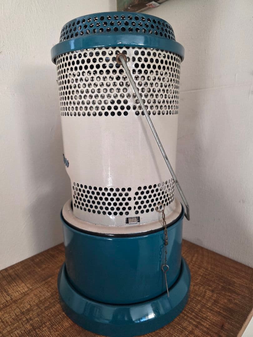 超希少 極上 美品 ビンテージストーブ デイトマー デーモン ブルー色