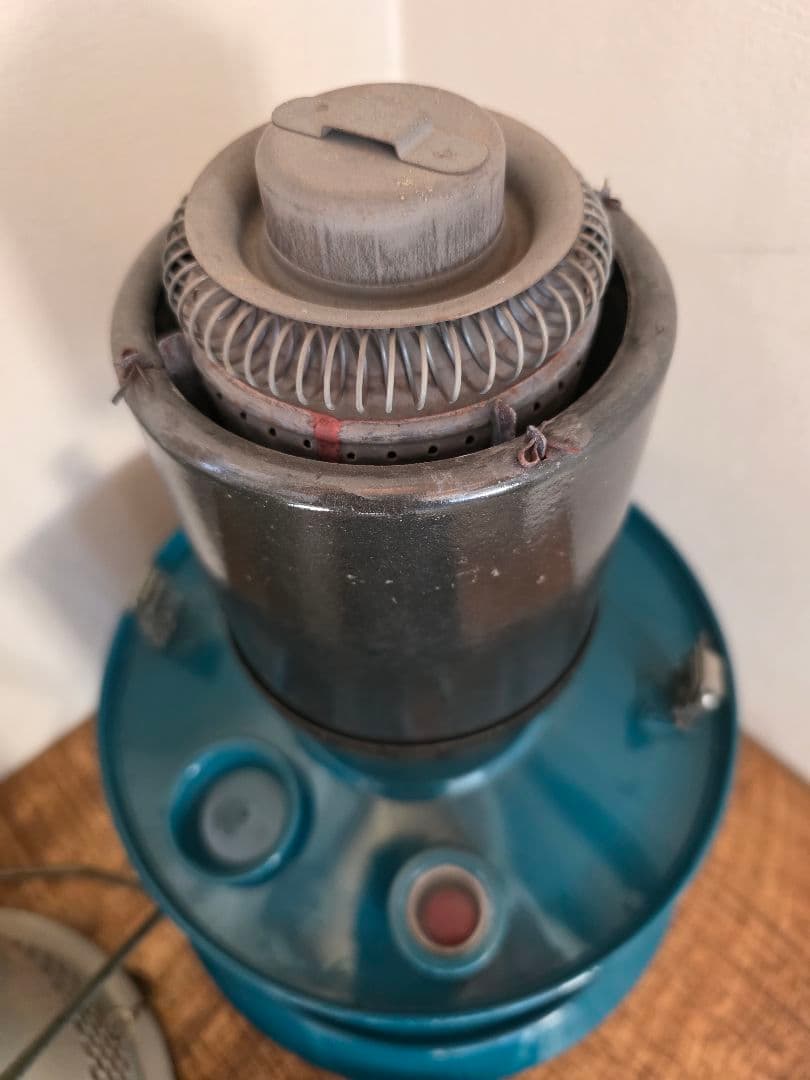 超希少 極上 美品 ビンテージストーブ デイトマー デーモン ブルー色