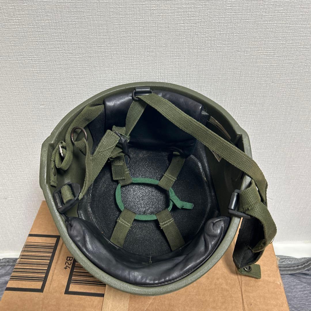 実物　英軍　mk6ヘルメット　イギリス軍　中古　sサイズ