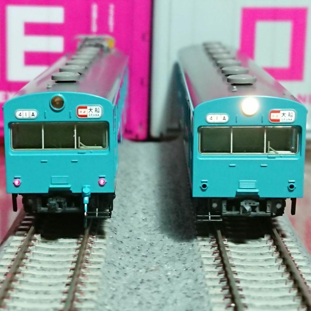 Nゲージ TOMIX 103系 スカイブルー 京浜東北線 クモハ+クハ組み込み