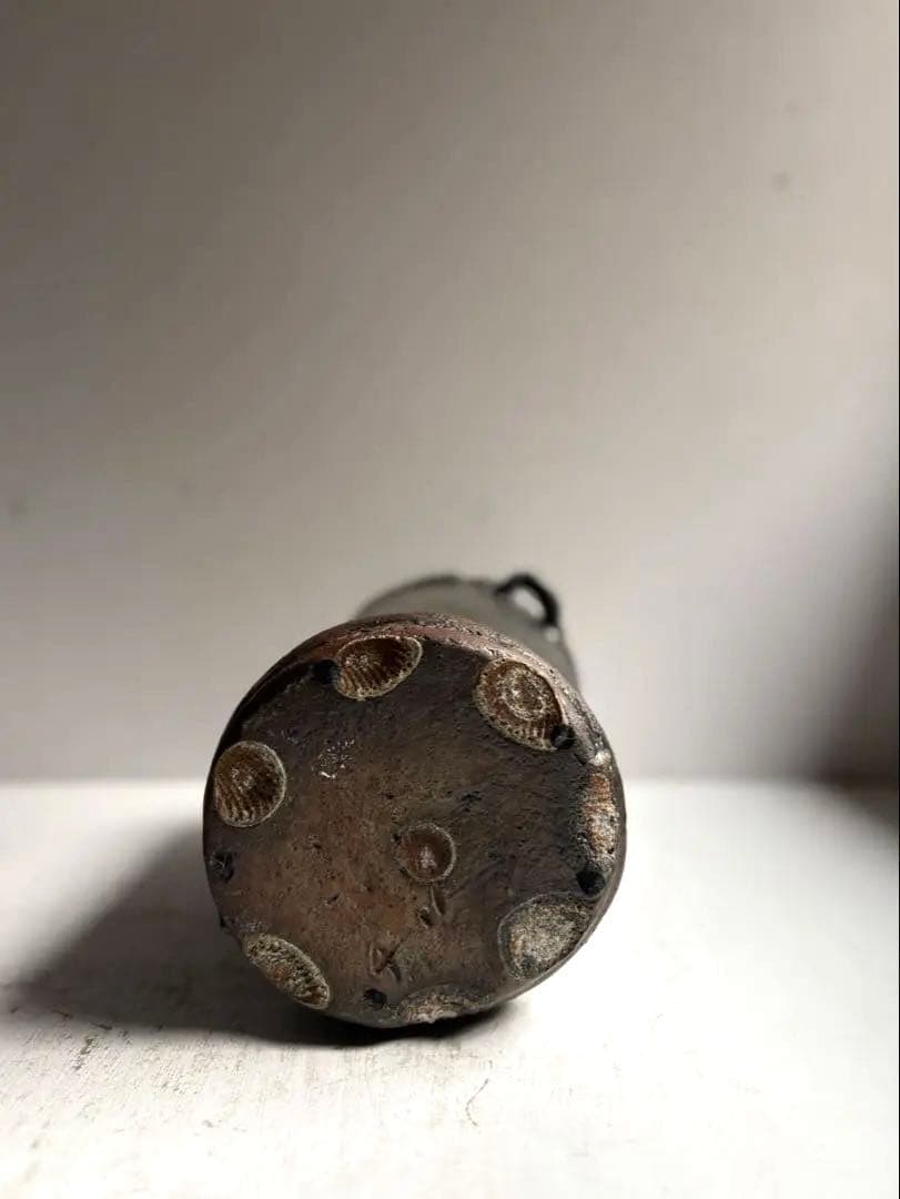 609 田中佐次郎 山瀬窯 水指 水差し 唐津焼 茶道 茶道具 未使用 希少