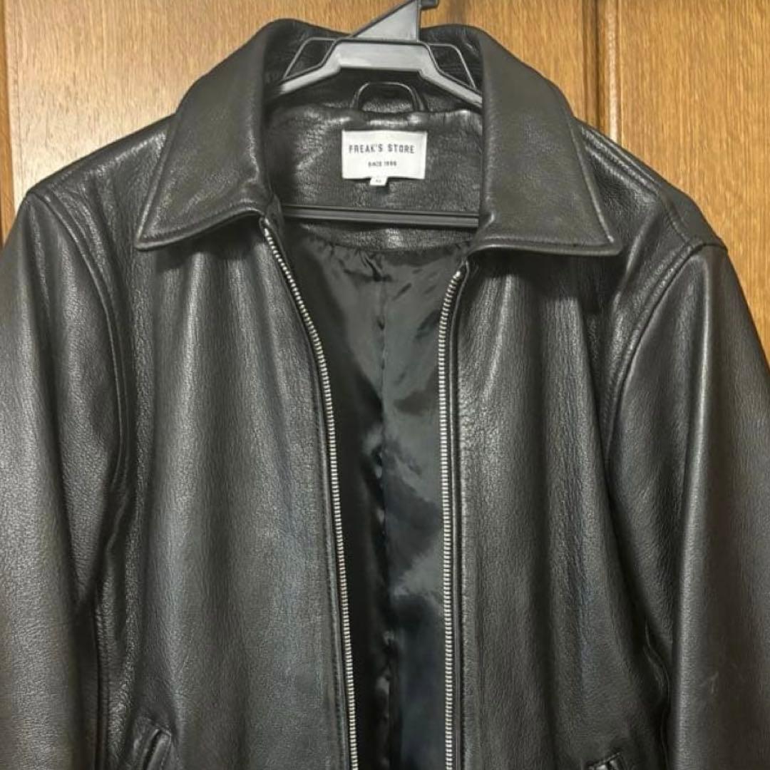FREAK'S STORE シングルライダースジャケット M ブラック