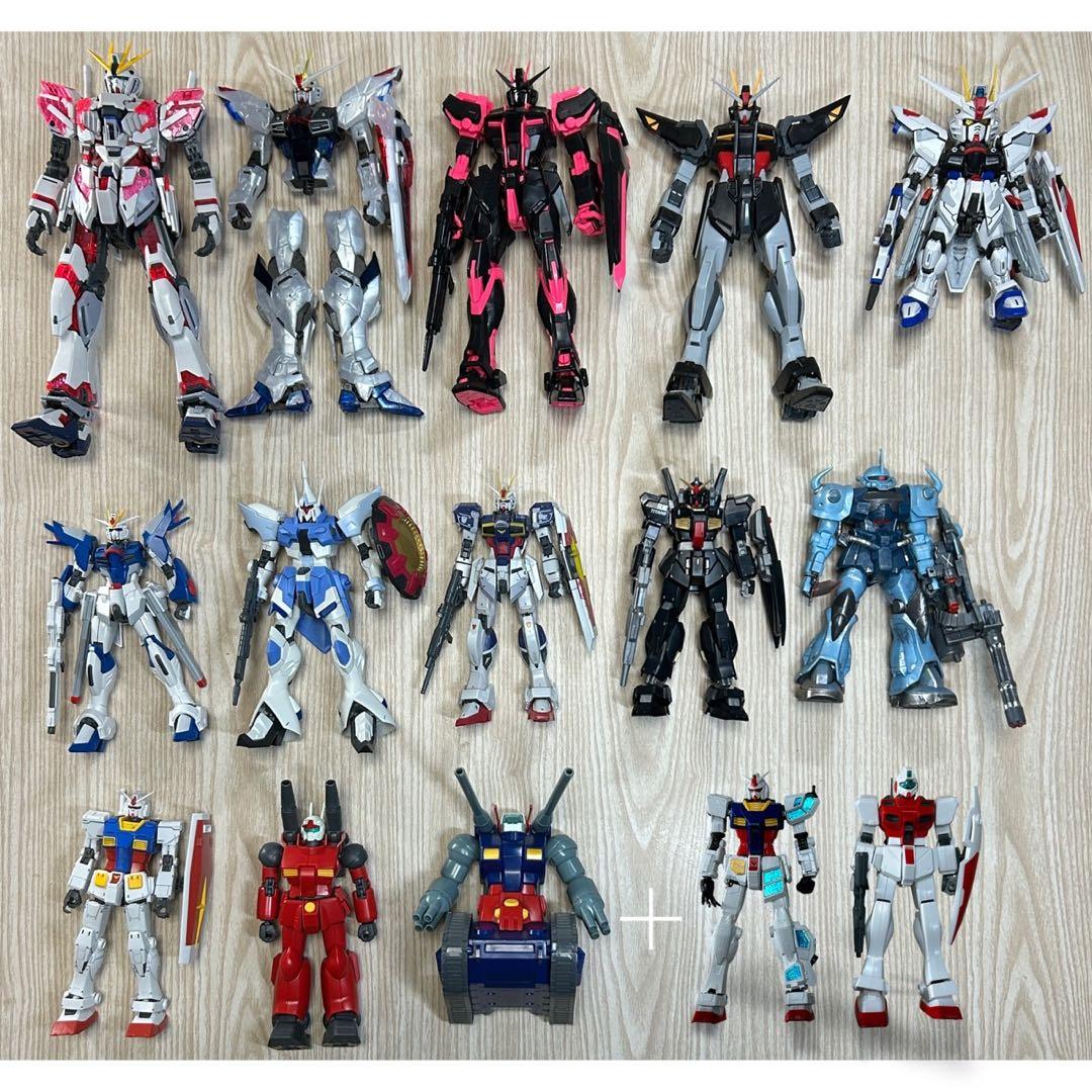 ジャンク　ガンプラ　組立済セット　まとめ売り　ガンダム