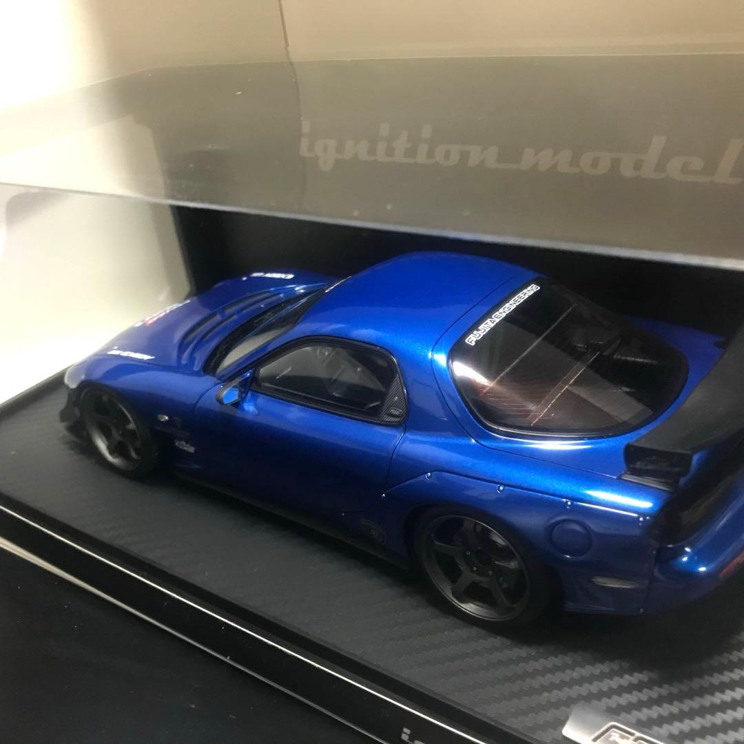 イグニッションモデル FEED RX-7 FD3Sブルーメタリック
