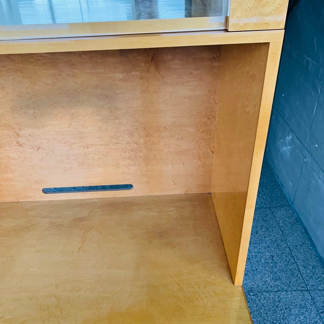 美品 IDC大塚 スプレンダー バーズアイメープル テレビボード キャビネット