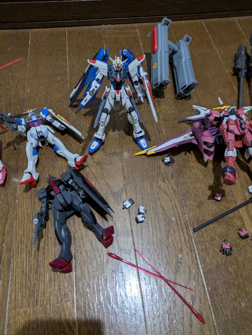 プラモデル ガンダム　ガンプラ　HG RG ジャンク　武器　完成品　まとめ売り