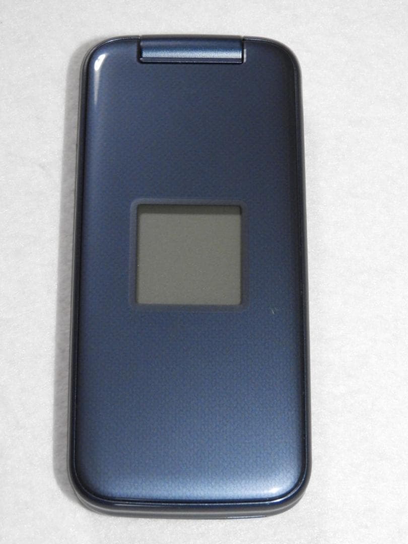 良品 FCNT らくらくホン F-01M ネイビー docomo 4G LTE