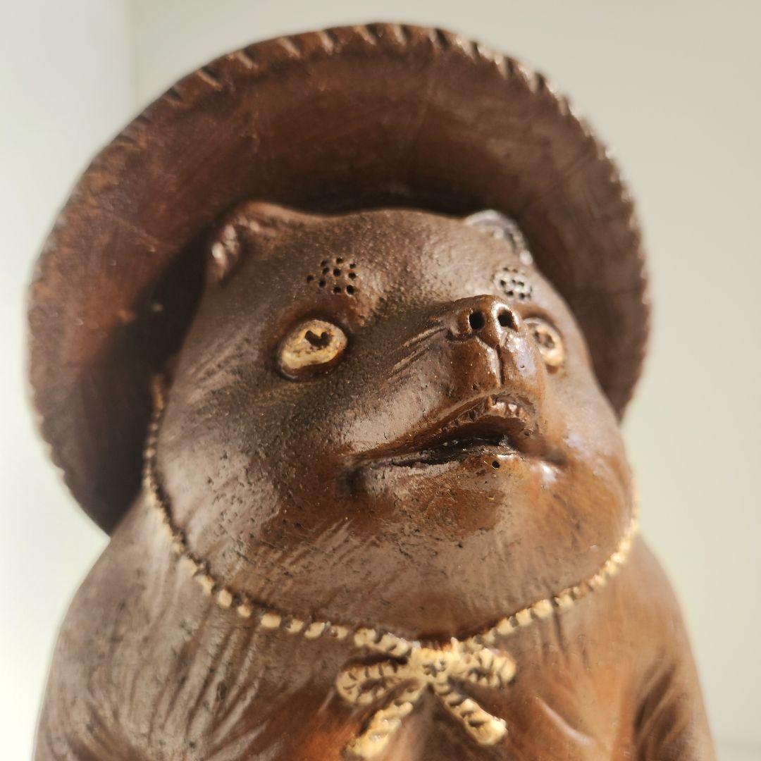 最終価格　美品　格安　お値打ち品　特大サイズ 信楽焼 たぬき 置物