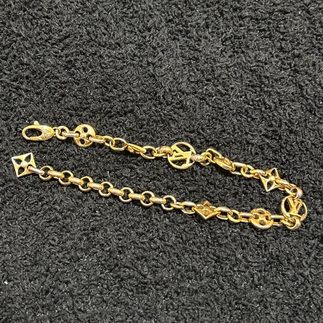 ルイヴィトン ブレスレット クレイジー イン ロック　ゴールド ユニセックス