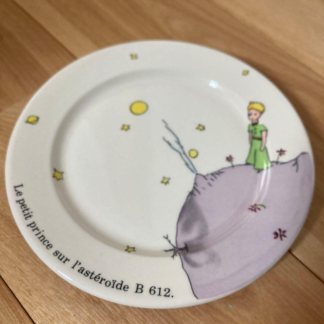 星の王子さま　置物　キツネとの会話　プレート　セット