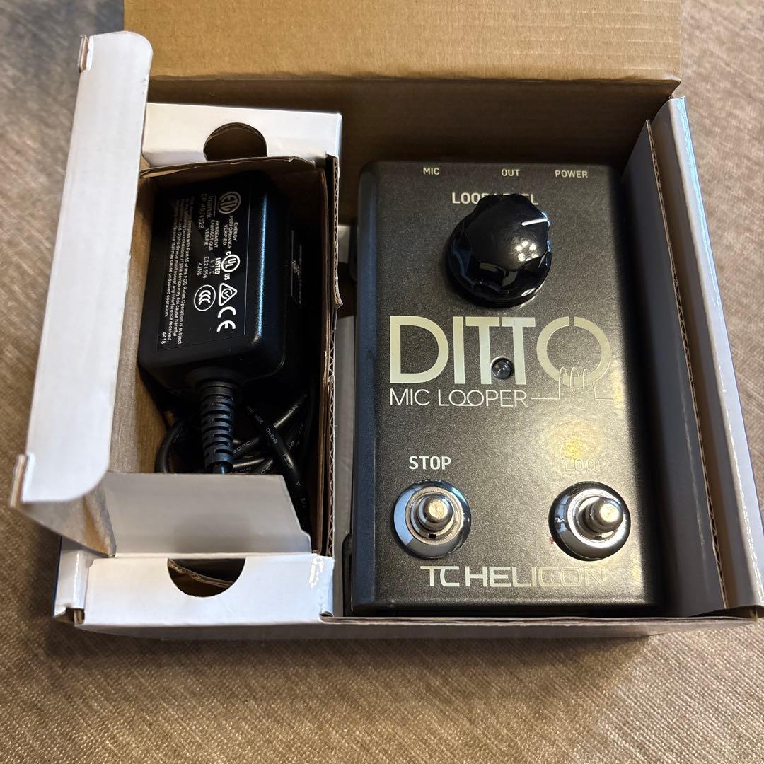 【美品】TC Helicon Ditto Mic Looper マイク用ルーパー